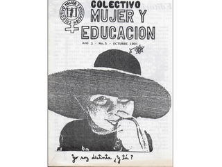 Boletín "Colectivo Mujer y Educación" (1991).